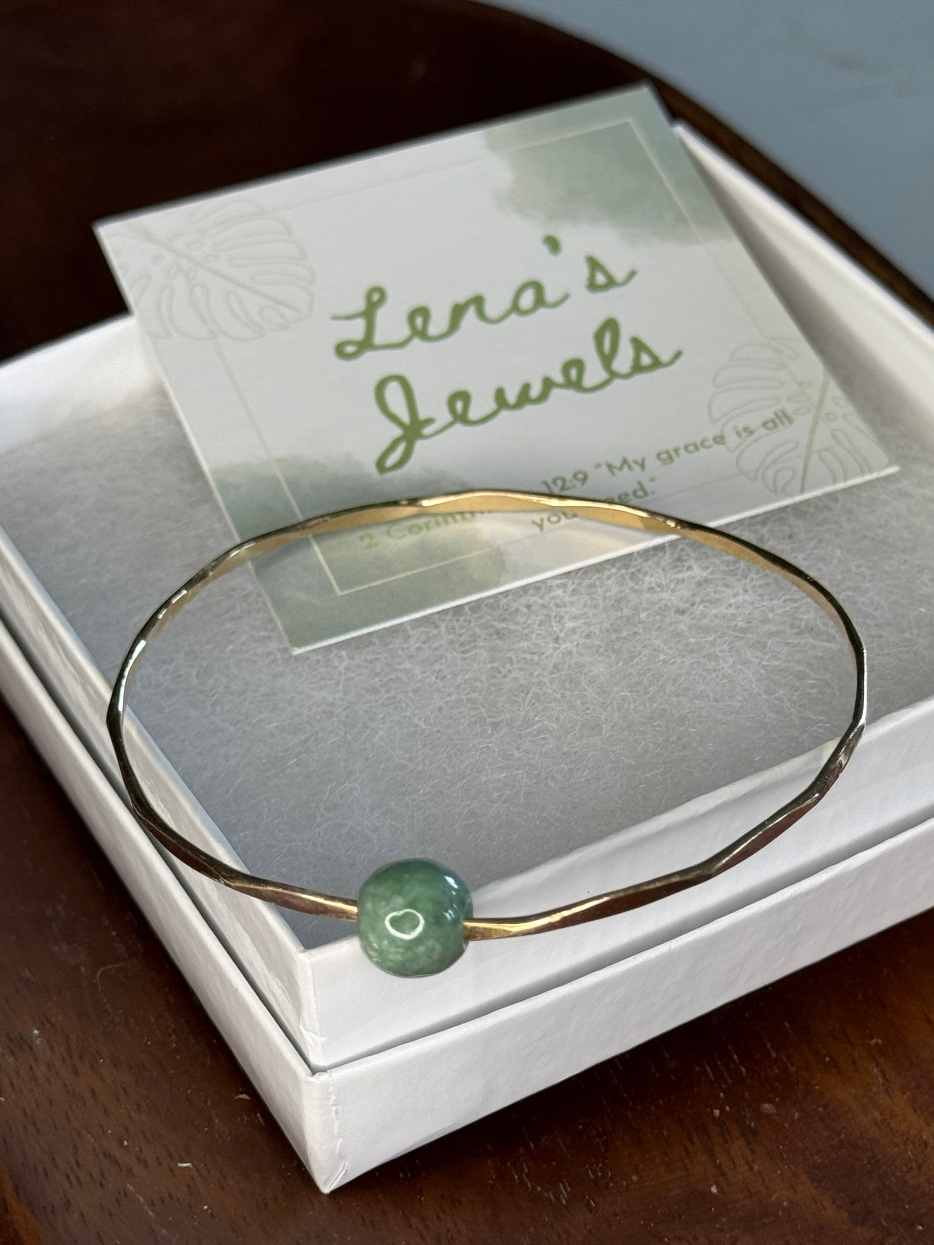 Jade Ball Bangle