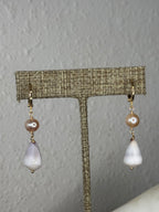 Cone & Pearl Earrings