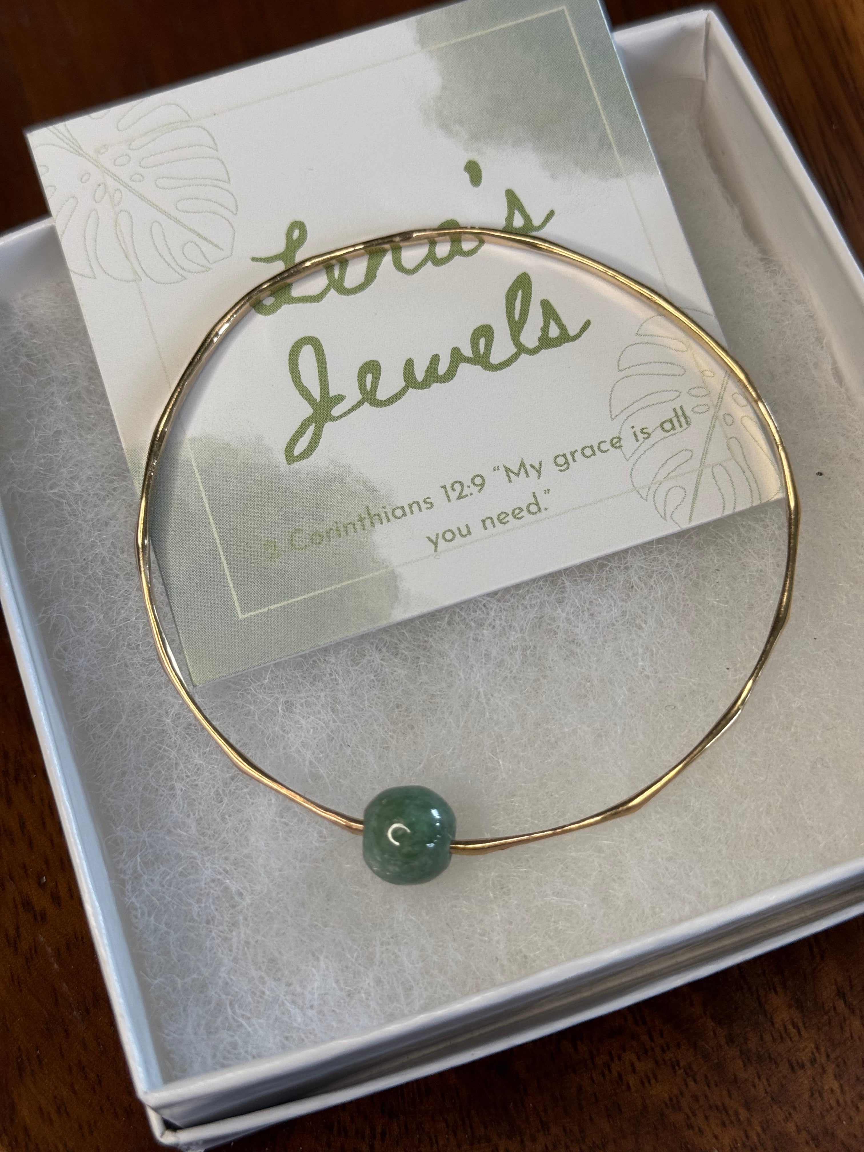 Jade Ball Bangle