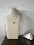 Granulated Cowrie Necklace