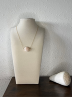 Granulated Cowrie Necklace