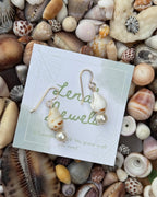 Shell & Pearl Earring