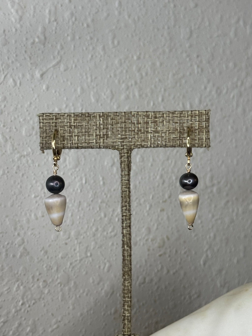 Cone & Pearl Earring