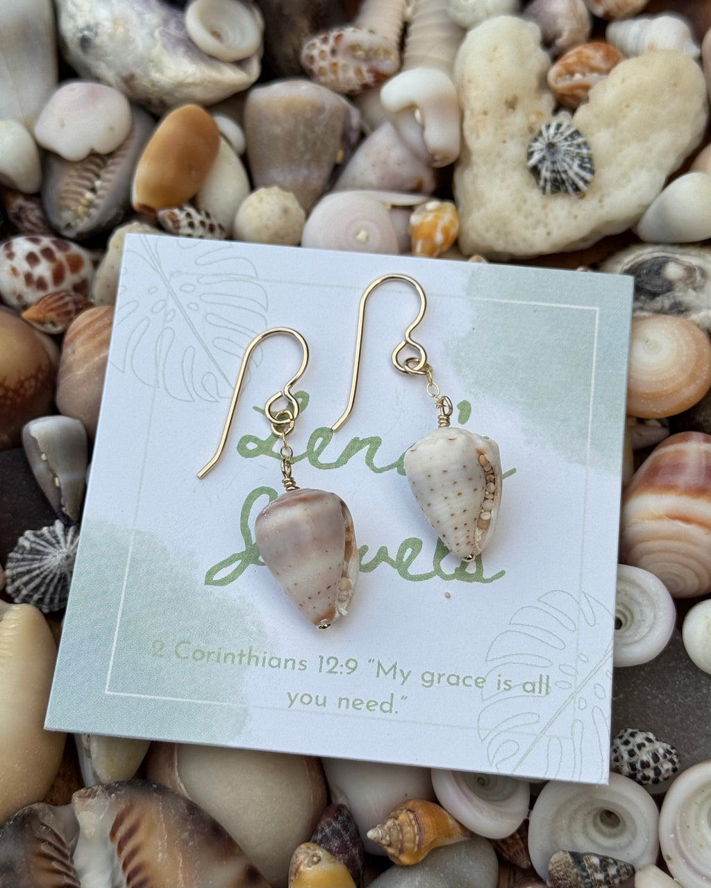 Dropped Abbreviated Cone Earrings