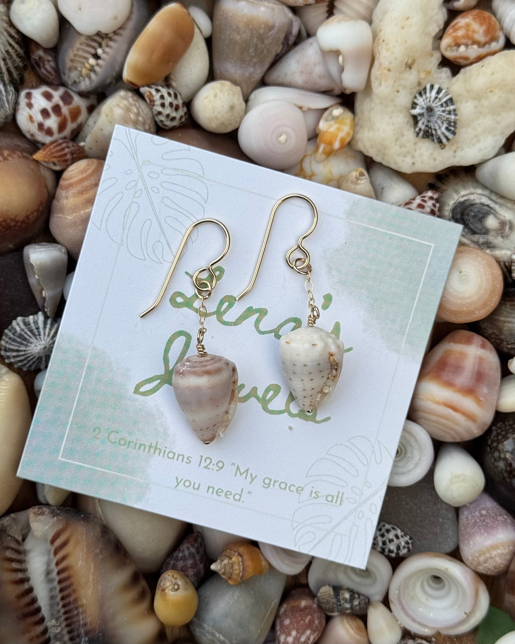 Dropped Abbreviated Cone Earrings