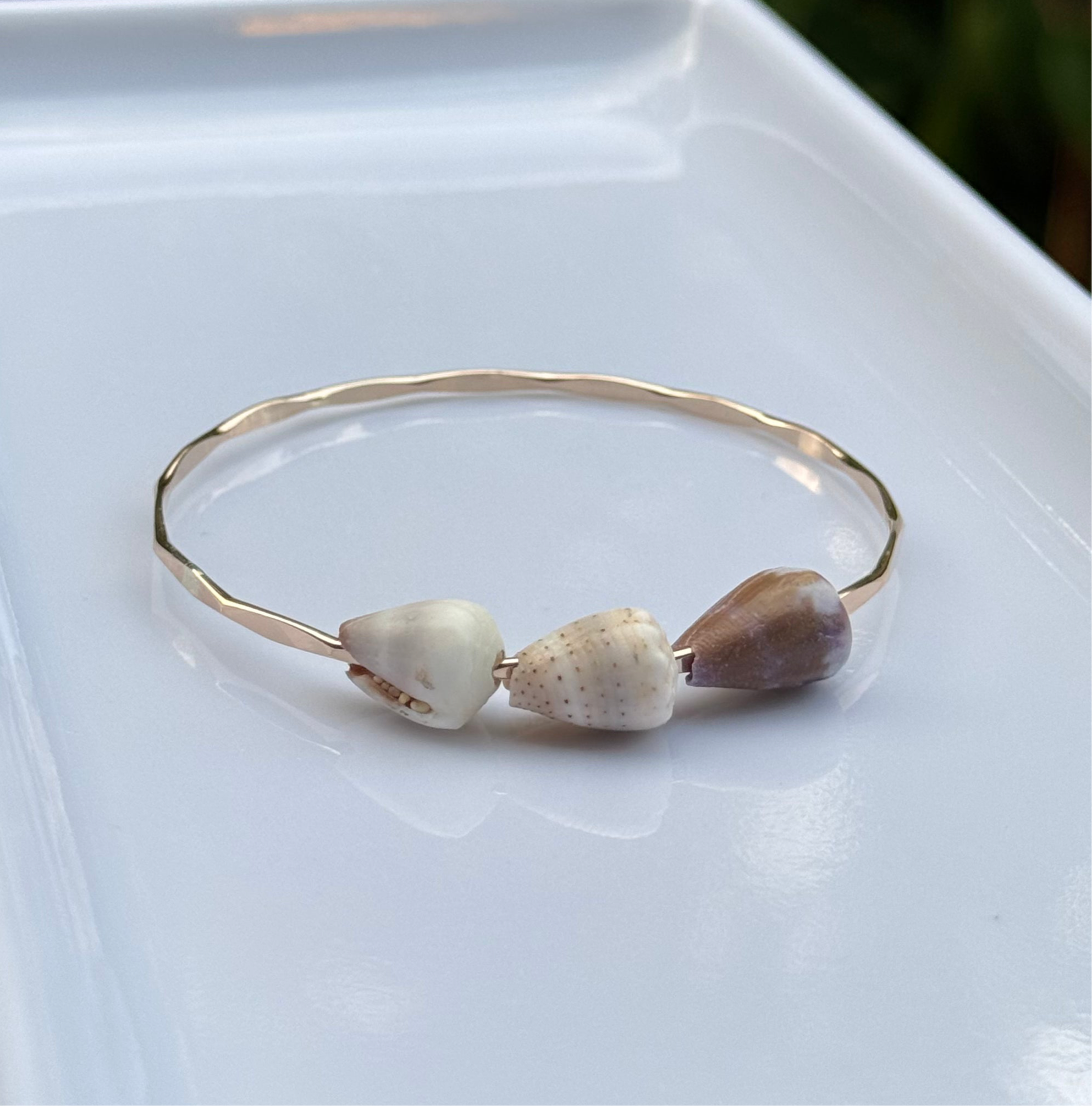 Triple Shell Bangle