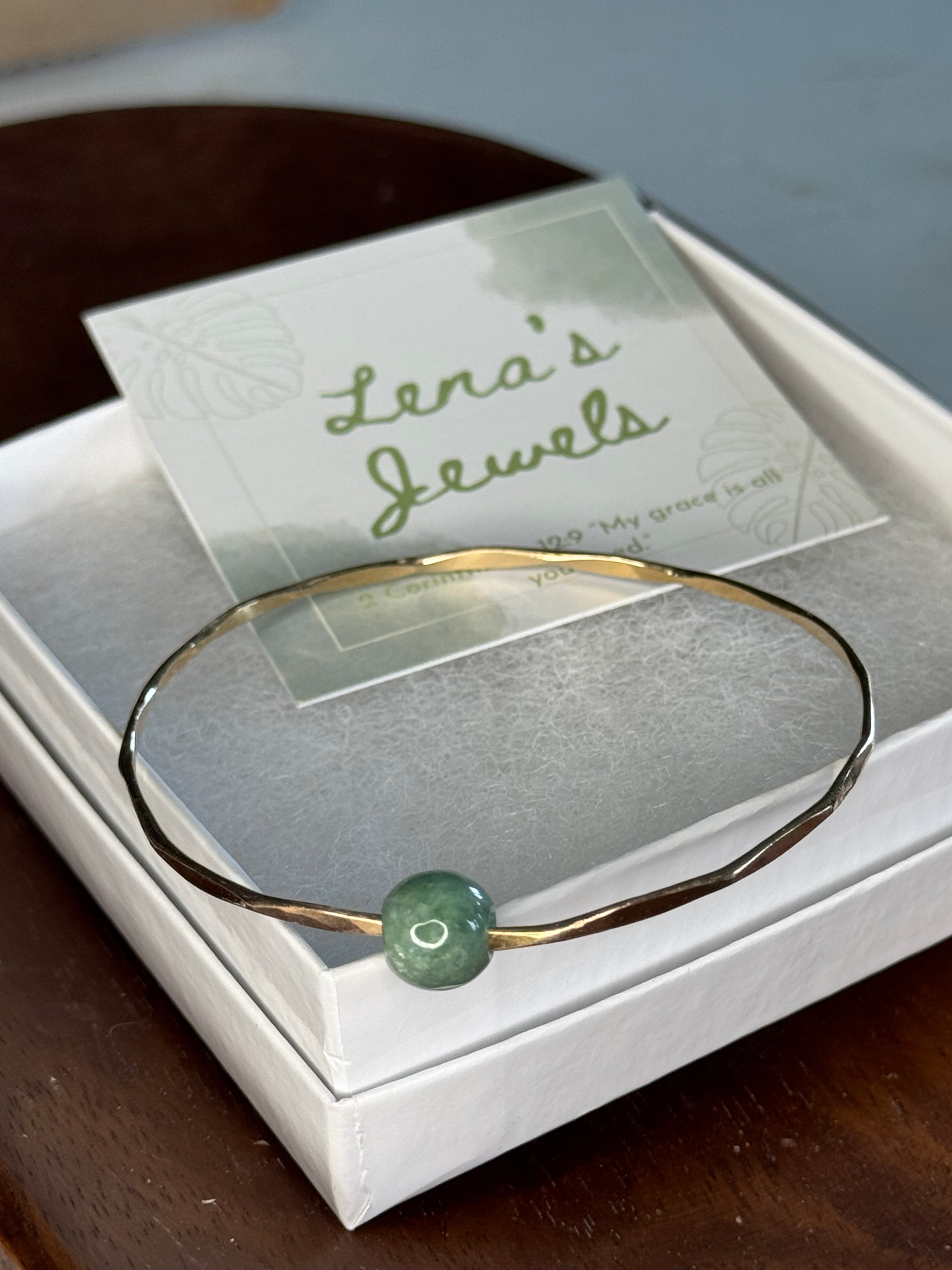 Jade Ball Bangle