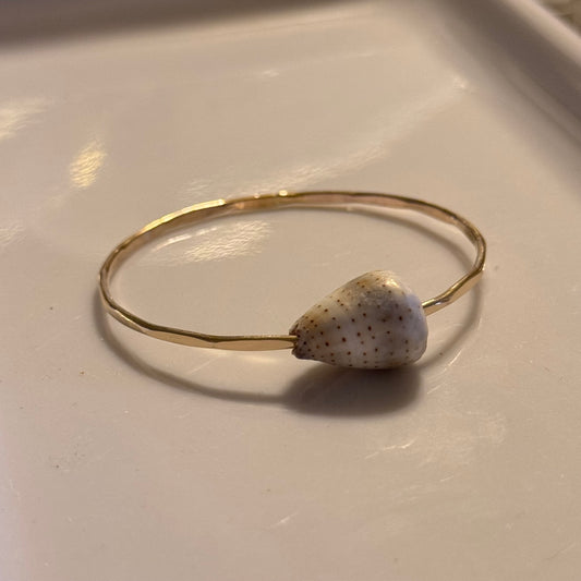 CUSTOM Large Shell Bangle