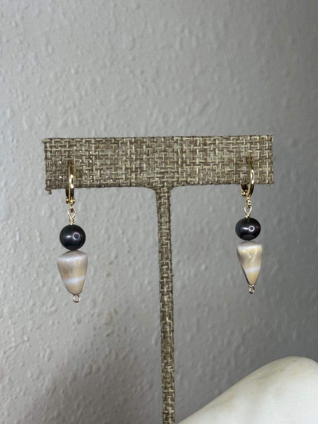 Cone & Pearl Earring