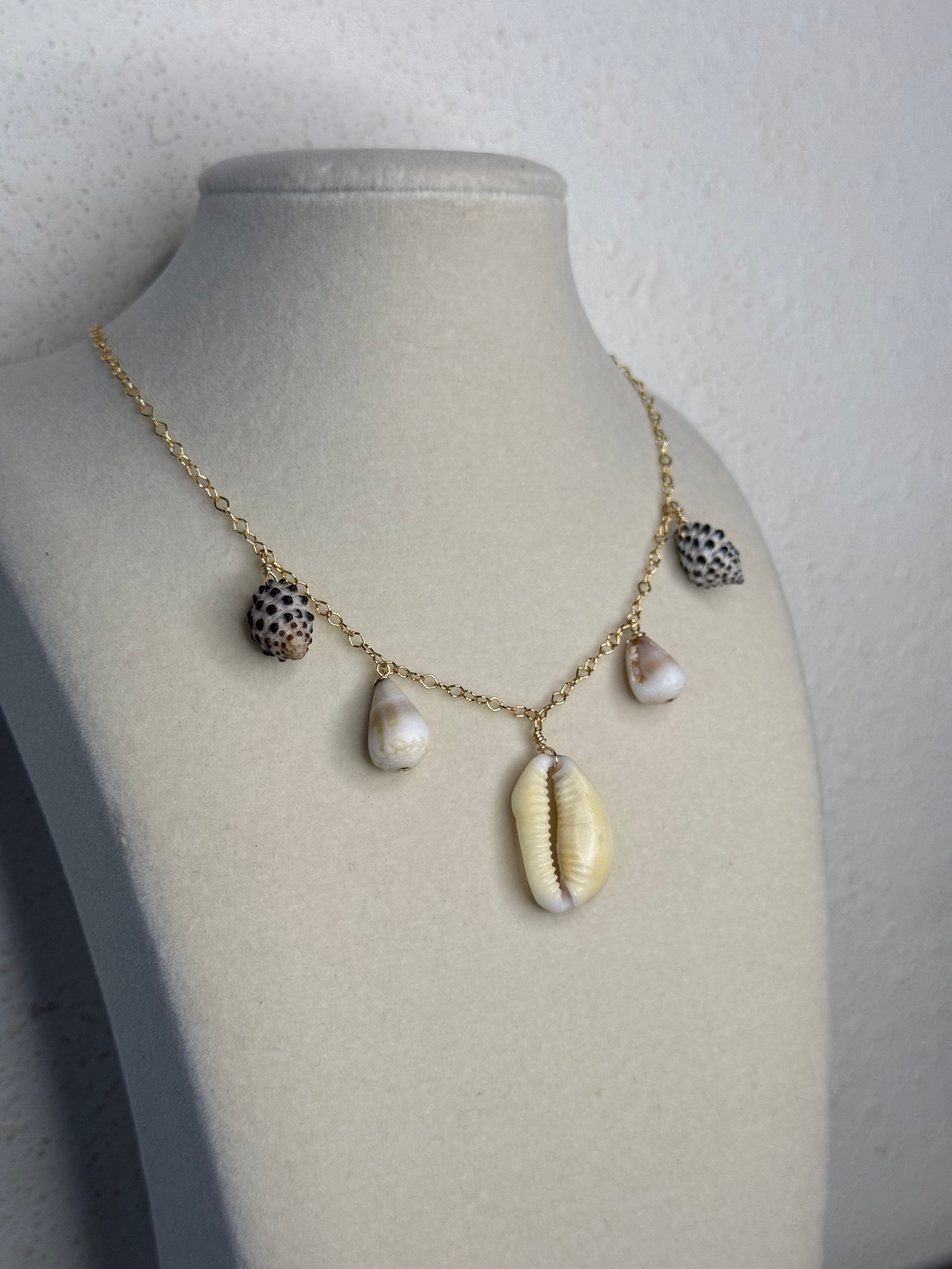 Shell Stack Necklace