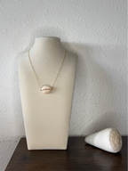 Granulated Cowrie Necklace