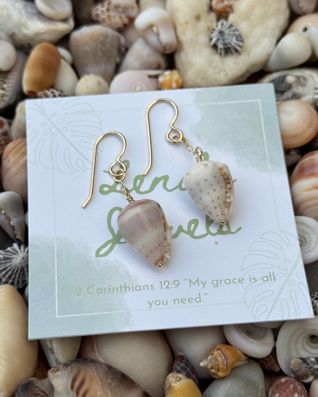 Dropped Abbreviated Cone Earrings