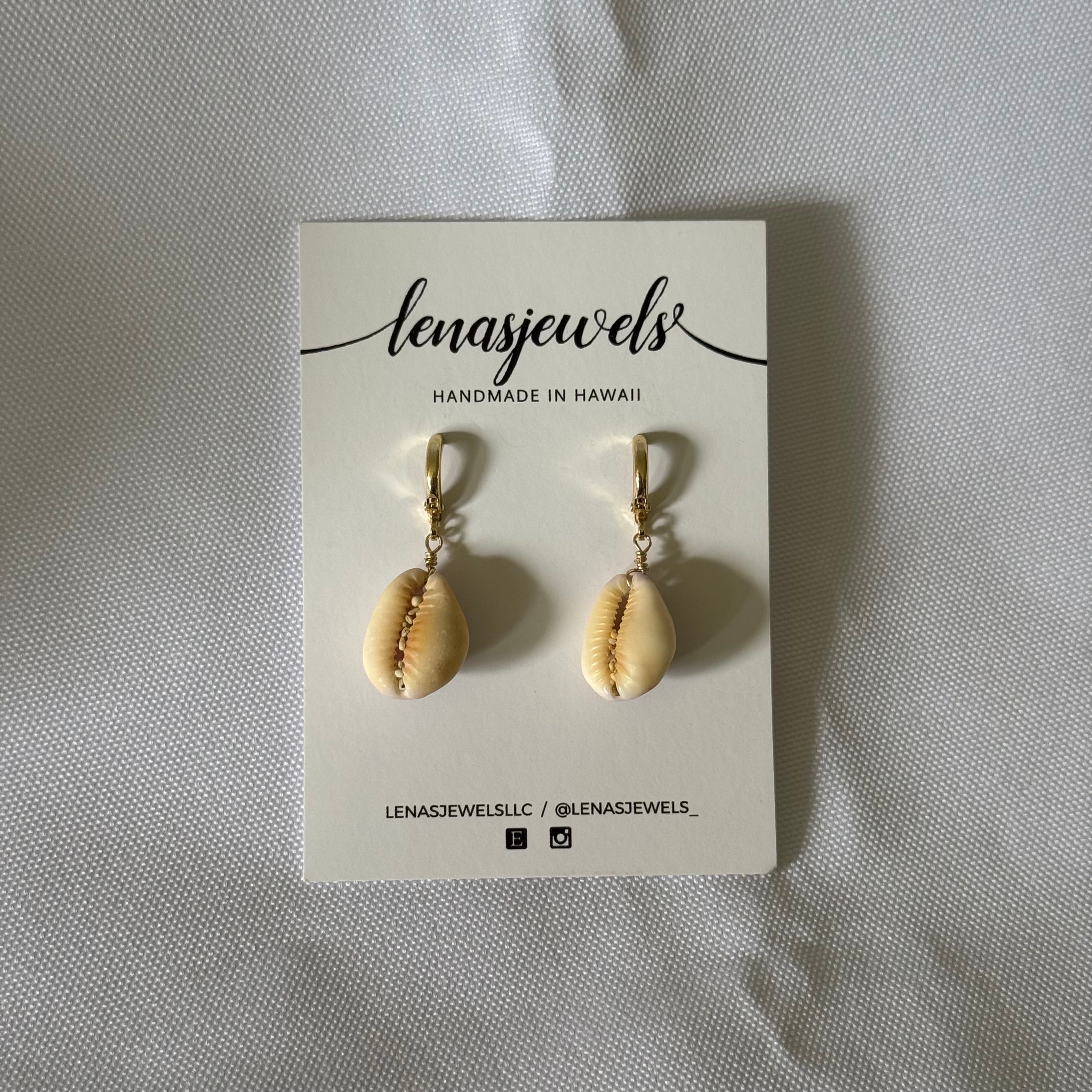 Cowrie Shell Earrings