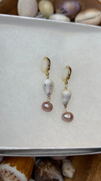 Shell & Pearl Earrings