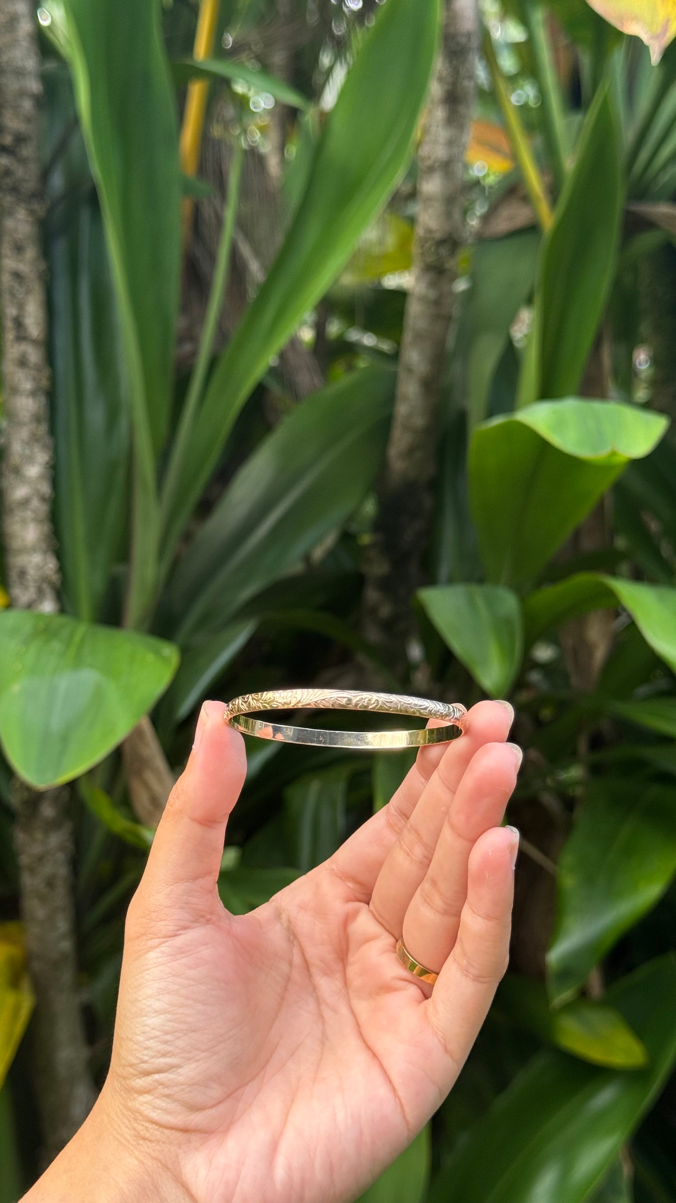 4mm Hawaiian Bangle *PREORDER*