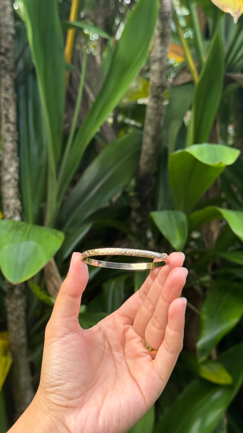 4mm Hawaiian Bangle *PREORDER*