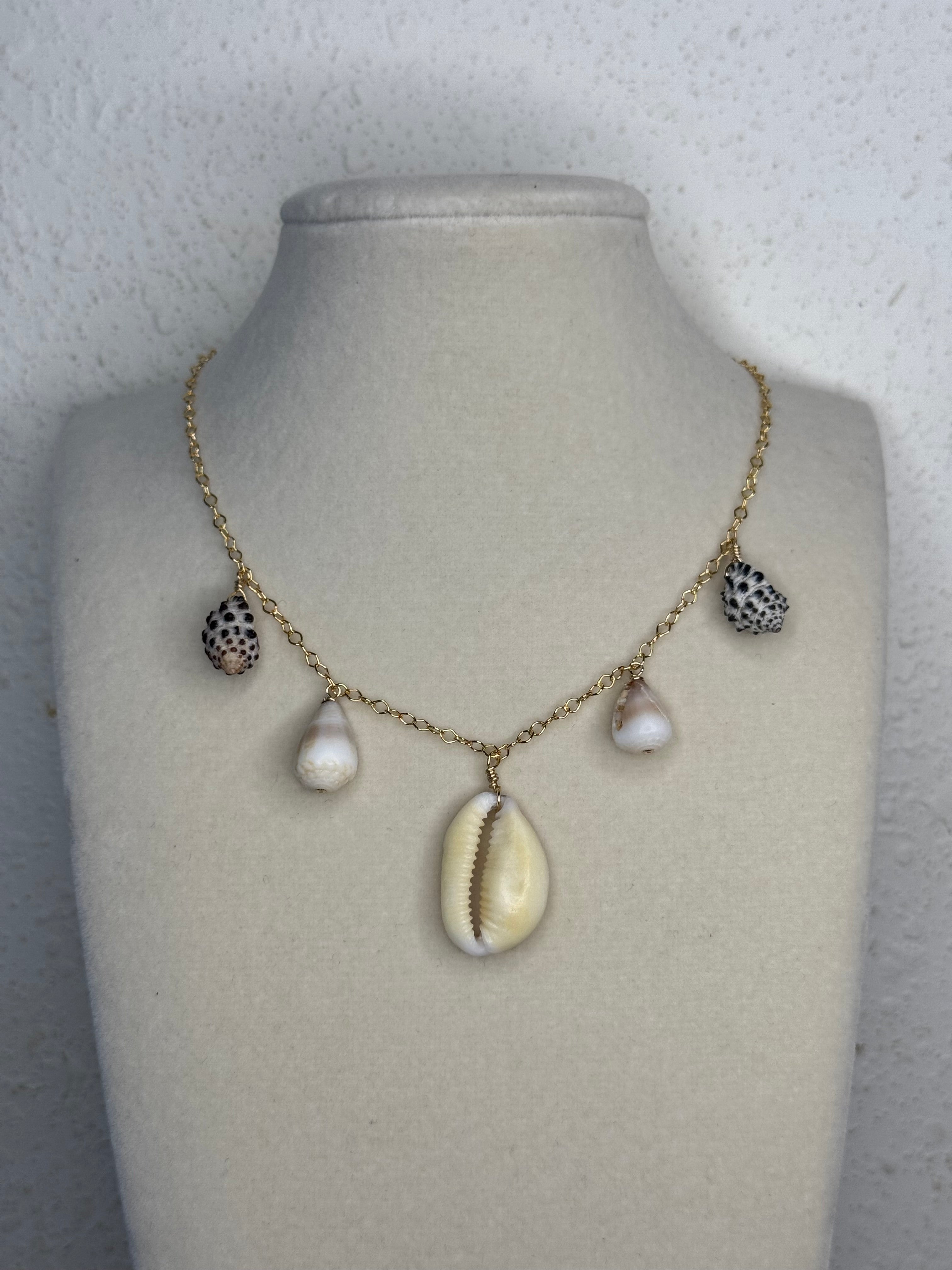 Shell Stack Necklace
