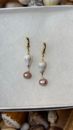 Shell & Pearl Earrings