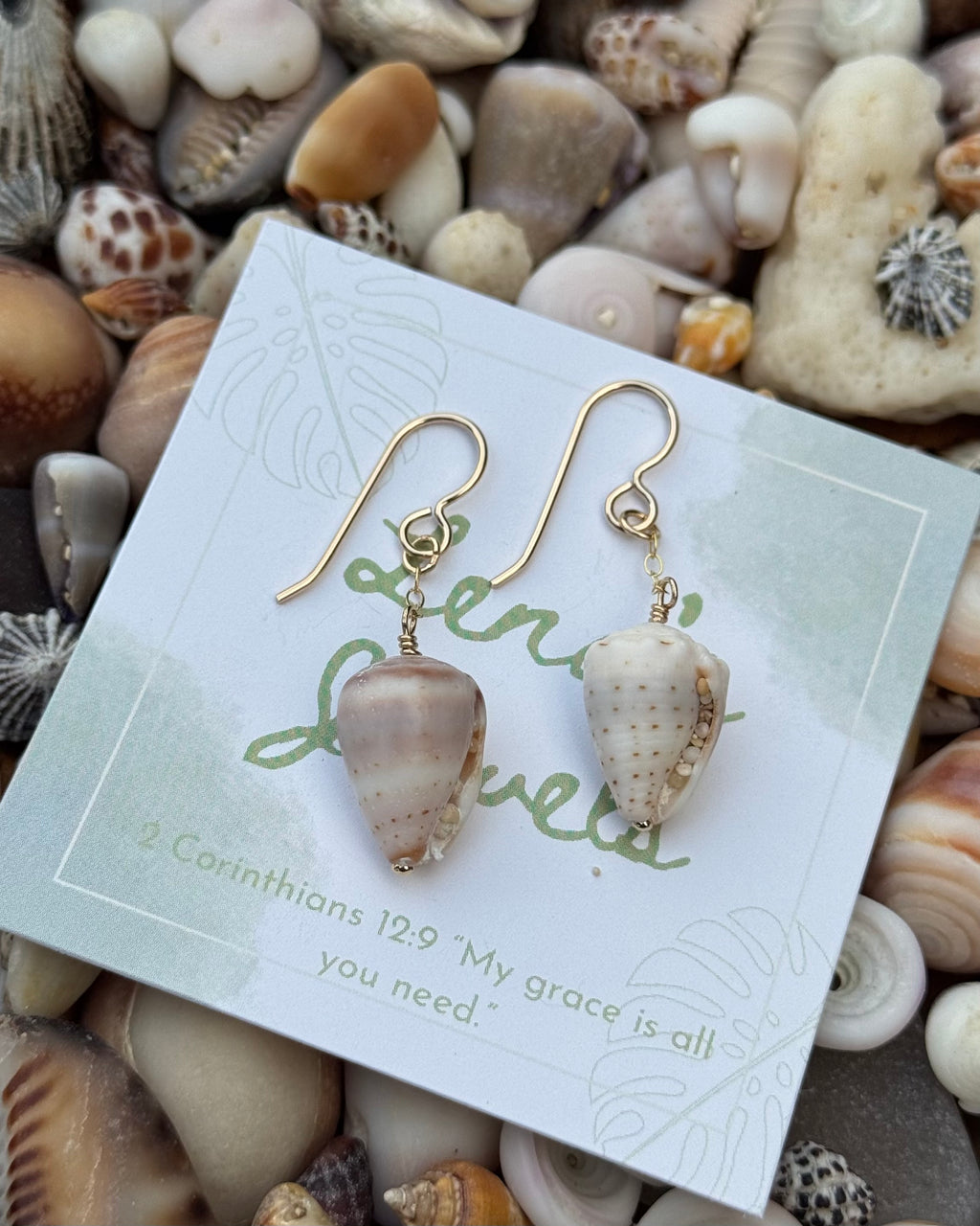 Dropped Abbreviated Cone Earrings