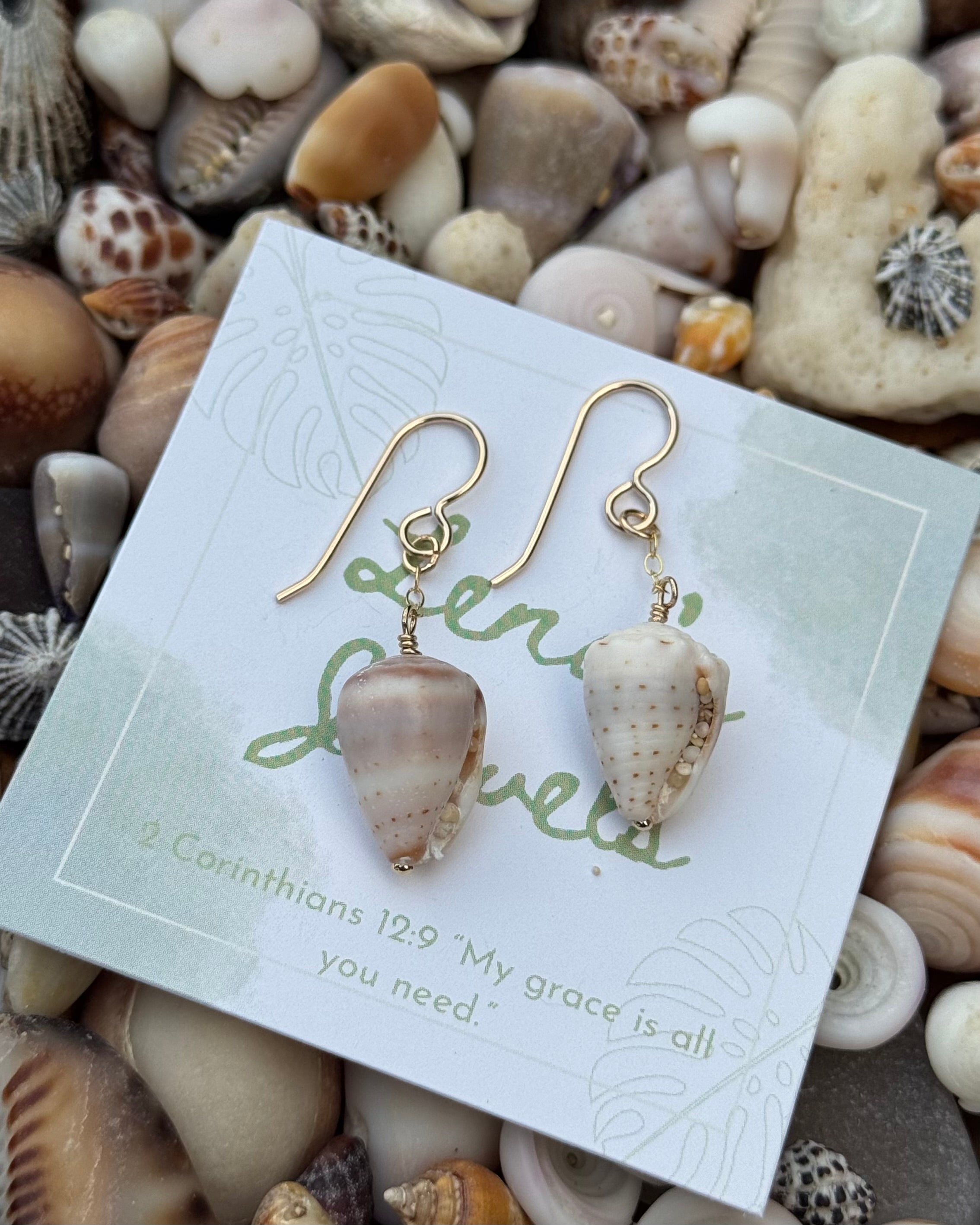 Dropped Abbreviated Cone Earrings