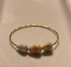 Triple Shell Bangle
