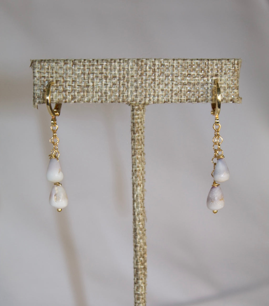 Dripping Shells Earring