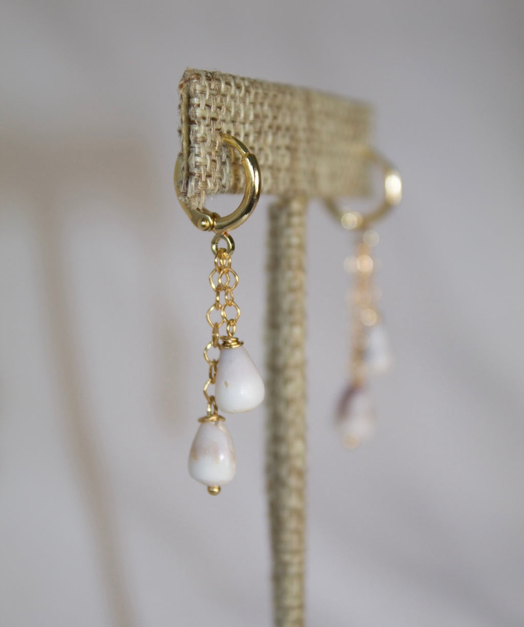 Dripping Shells Earring