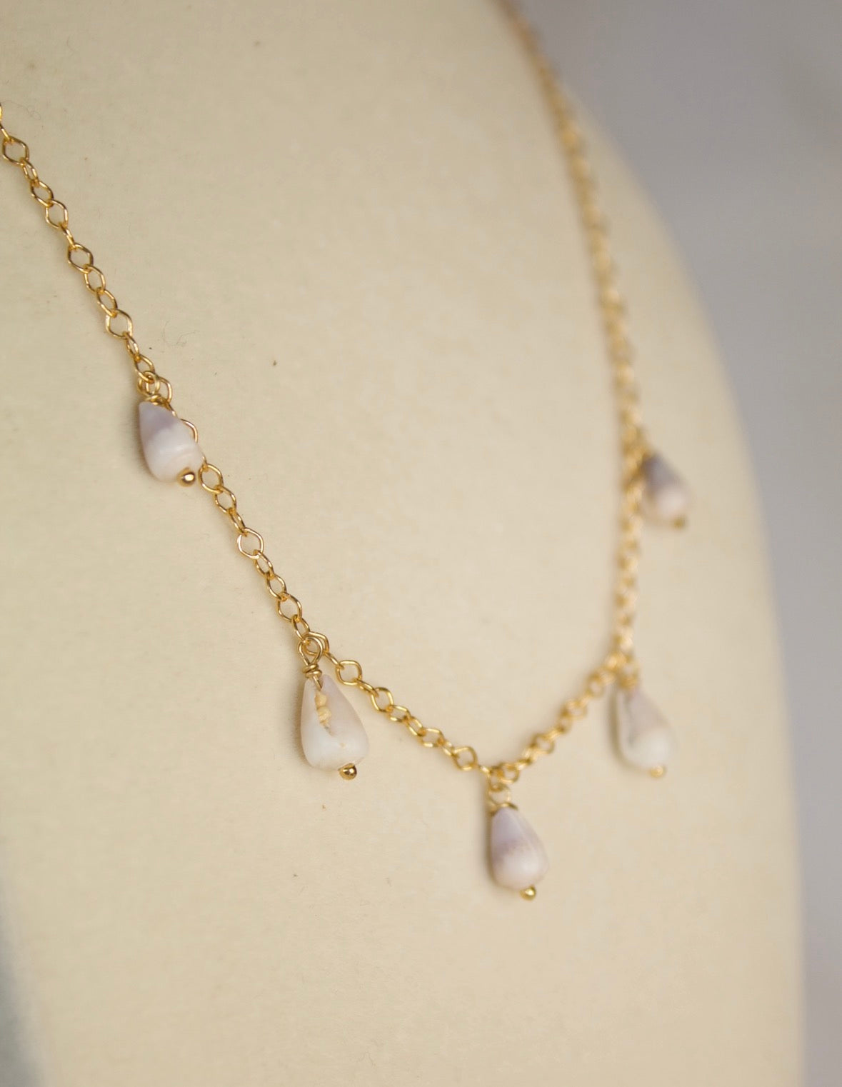 Shell Stack Necklace