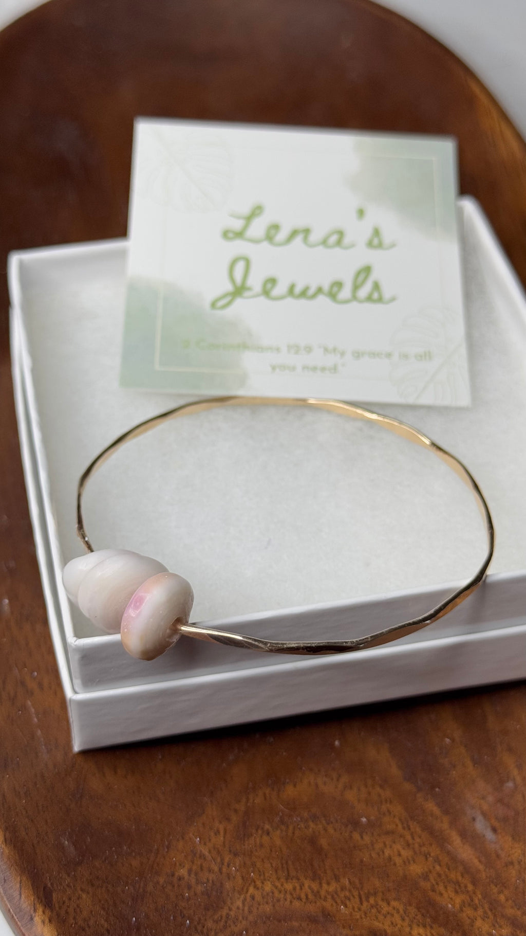 Puka Shell Bangle