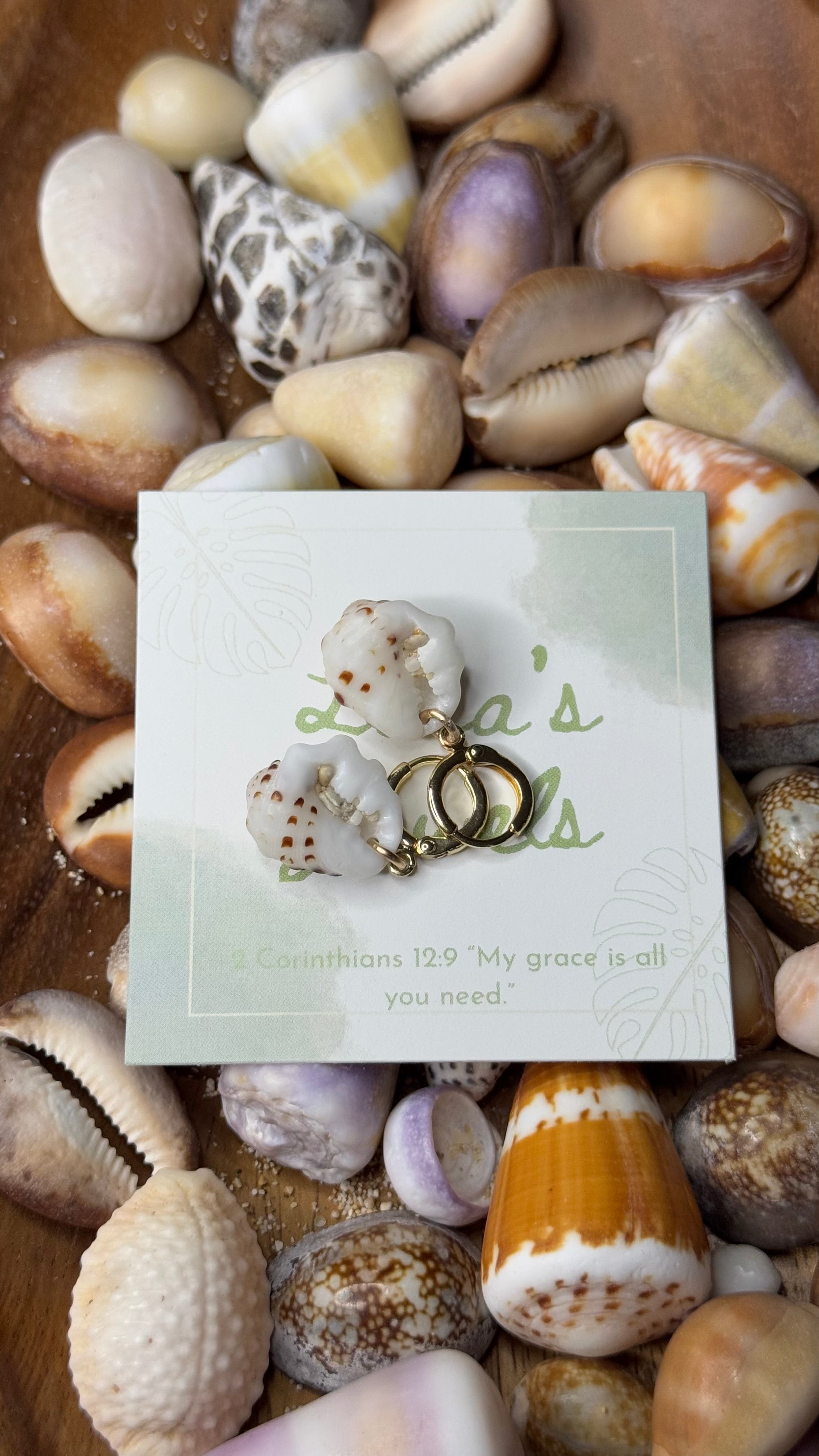 Drupe Shell Earrings