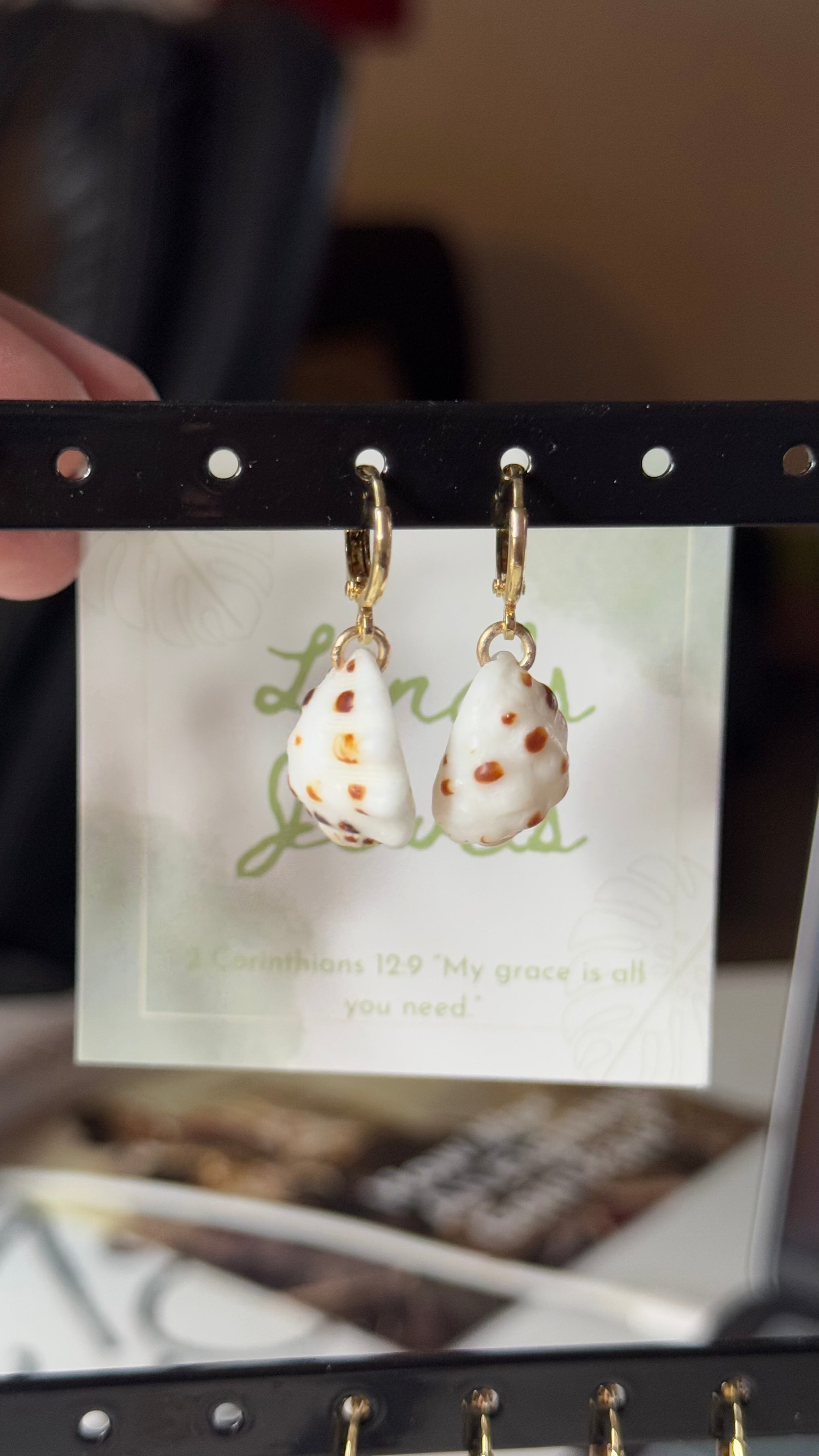 Drupe Shell Earrings