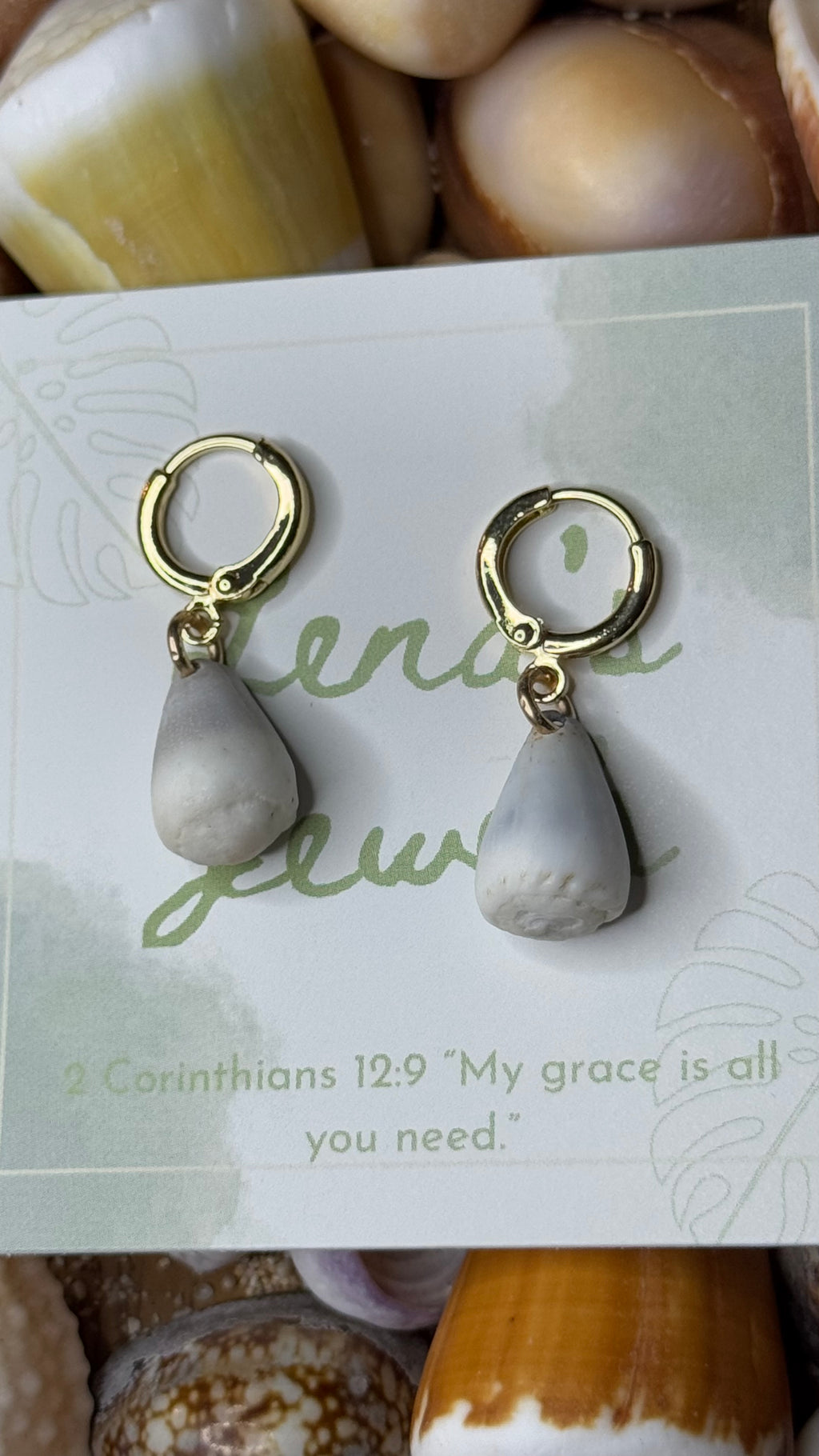 Cone Shell Earrings