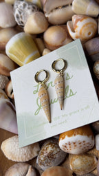 Auger Shell Earrings